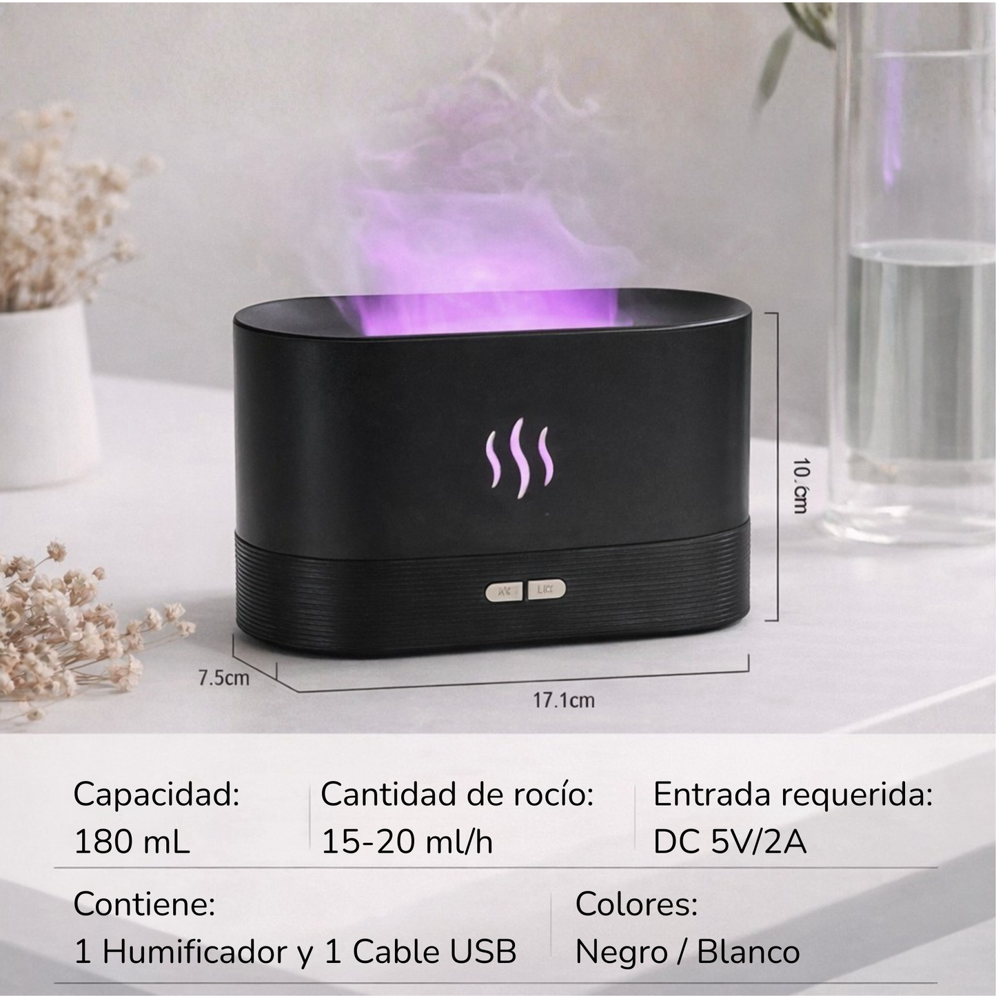 Difusor de Aroma LED